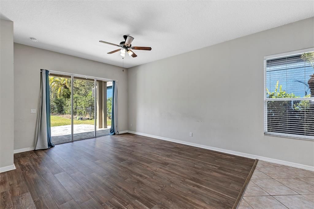 Empty room, Interior, Wood Texture Flooring