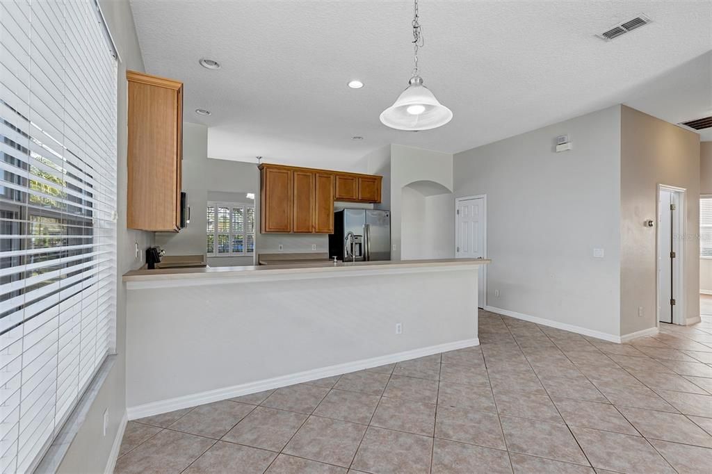 Interior, Kitchen, Pendant Lights, Recessed Lighting
