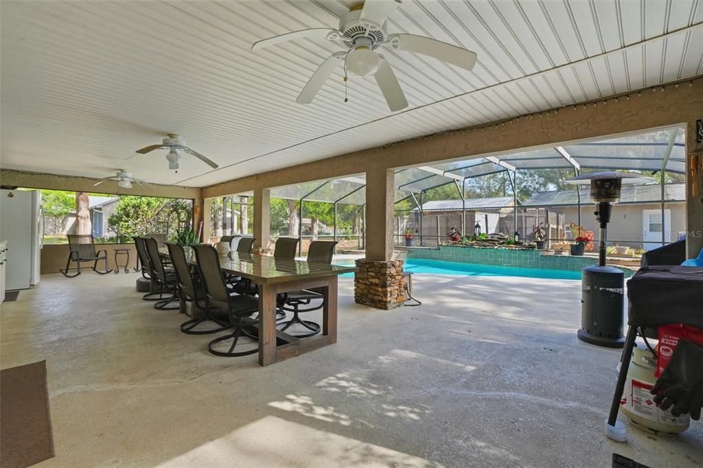 Dining room, Glass Ceilings, Interior, Pool, Sun Room