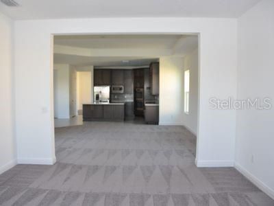 Empty room, Interior, Kitchen, Stainless Steel Appliances