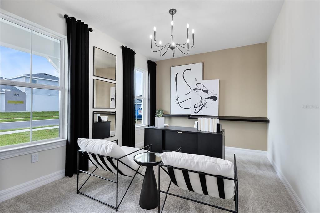 Chandelier, Interior