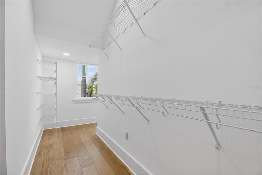 Interior, Recessed Lighting, Walk-in Closets, Wood Texture Flooring