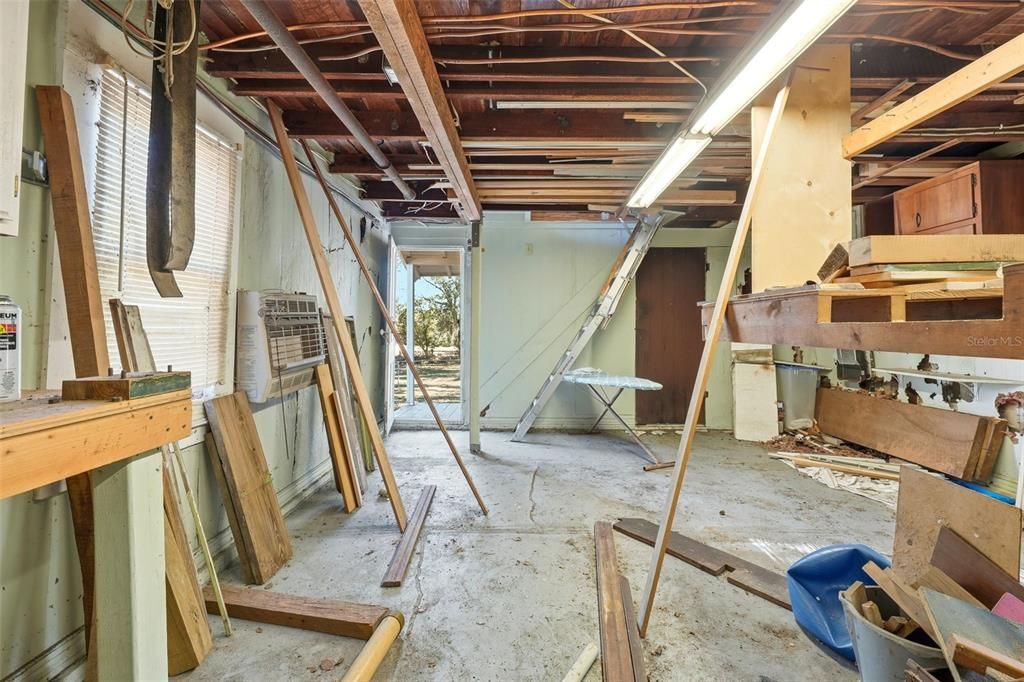 Interior, Wooden Beams