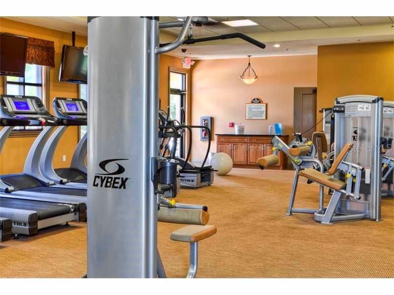Fitness Equipment, Gym, Interior, Pendant Lights, Recessed Lighting