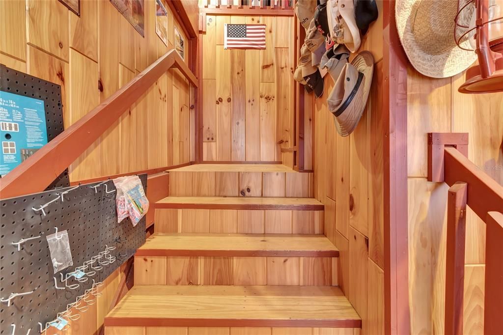 Interior, Wooden Walls