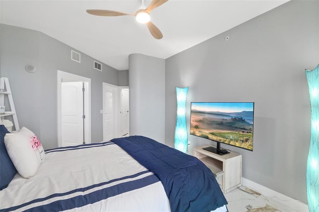 Bedroom, Interior, Marble