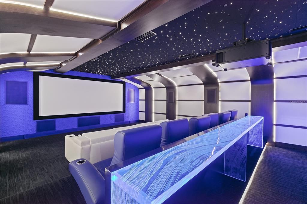 Home Theatre Room, Interior, Projection Screen, Theatre Room