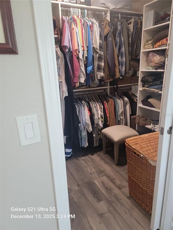 Interior, Walk-in Closets, Wood Texture Flooring