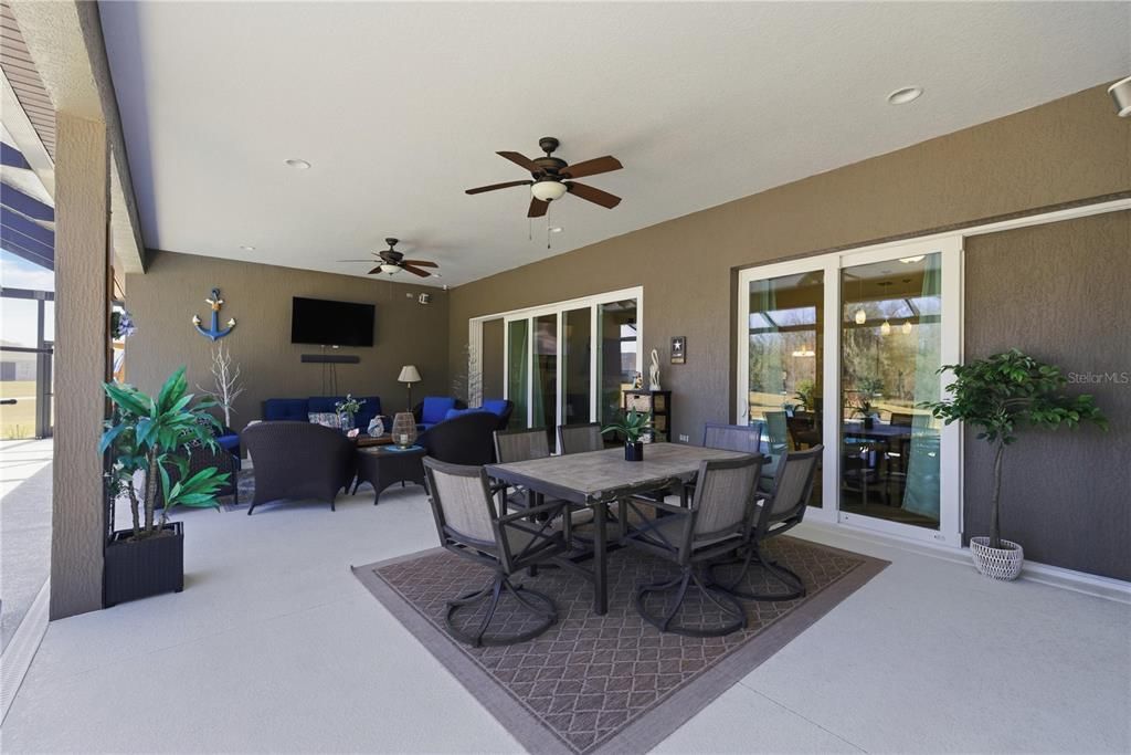 Dining room, Exterior, Interior, Living room, Recessed Lighting