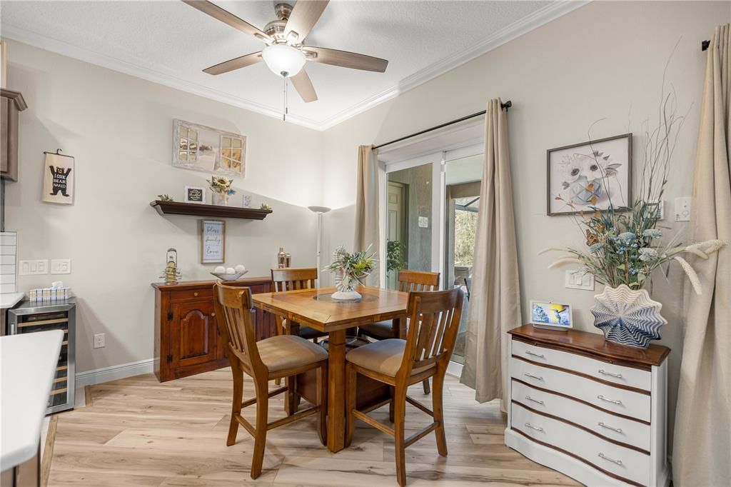 Dining room, Interior, Wood Texture Flooring