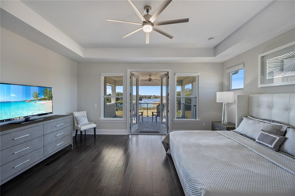 Bedroom, Interior, Water, Wood Texture Flooring