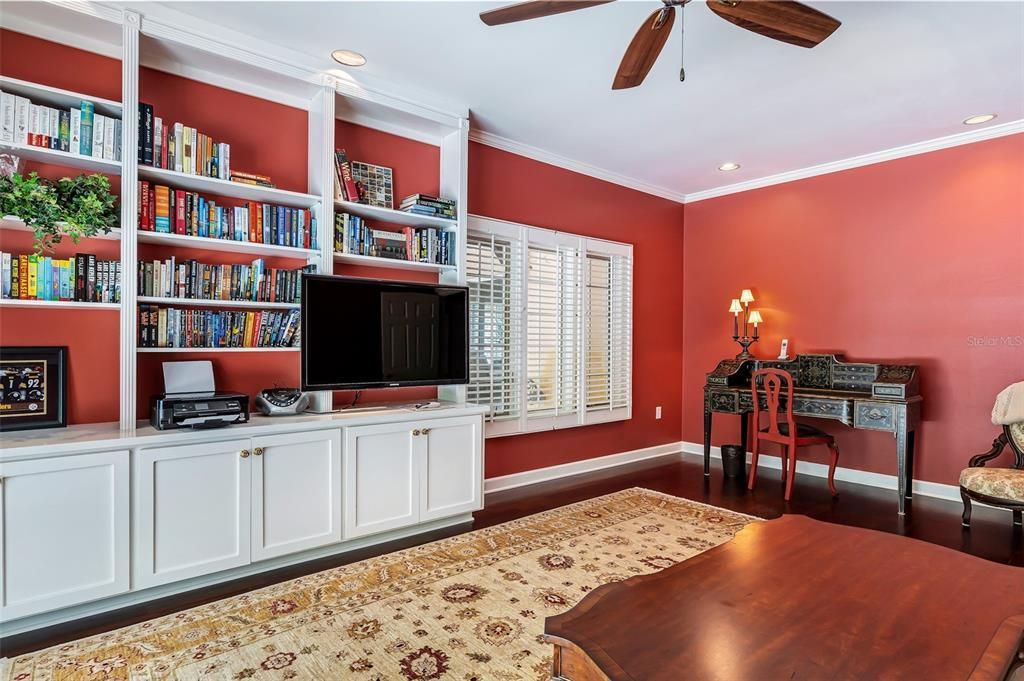 Home Office, Interior, Recessed Lighting