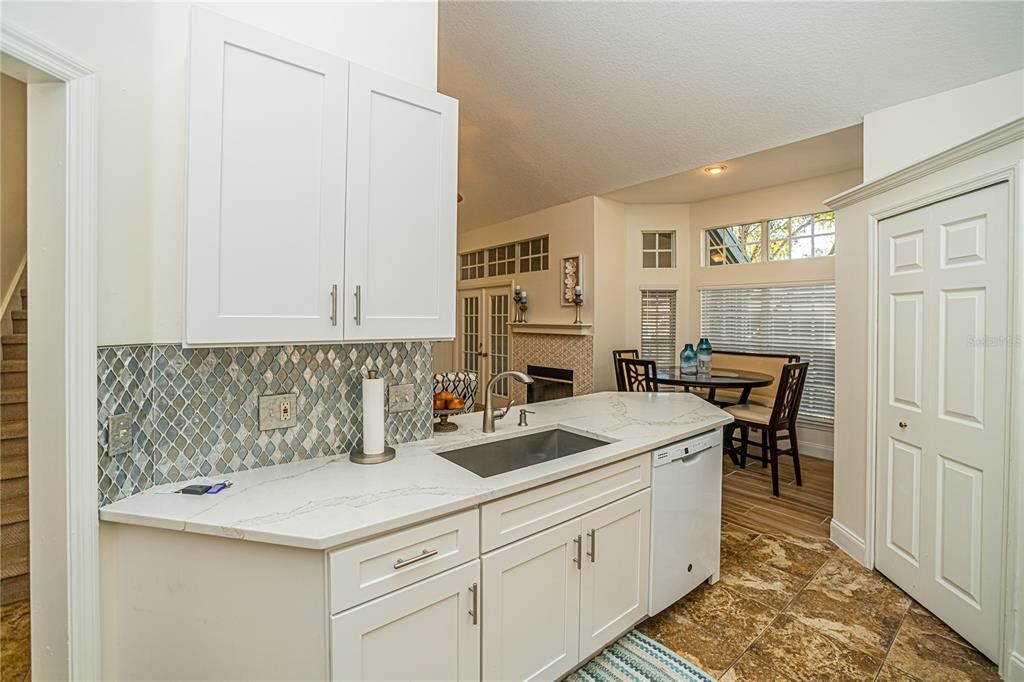 Dining room, Interior, Kitchen