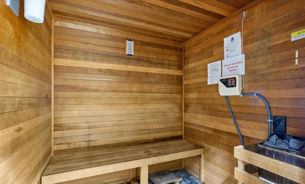 Interior, Sauna Room