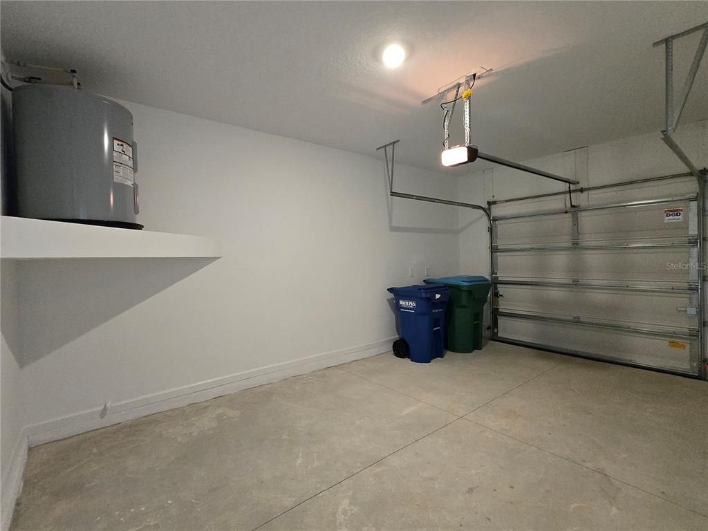 Garage, Interior, Recessed Lighting