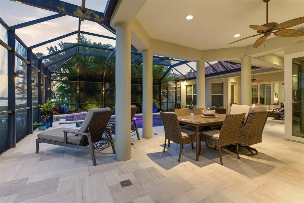 Glass Ceilings, Interior, Pool, Recessed Lighting, Sun Room
