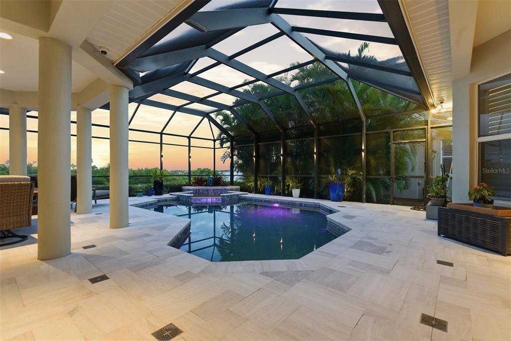 Glass Ceilings, Interior, Pool, Sun Room