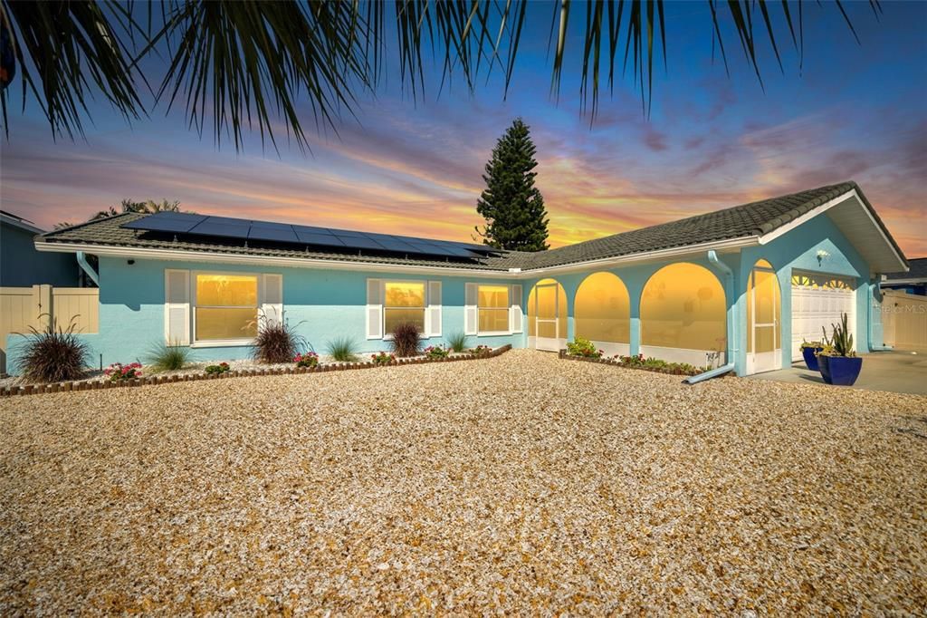 Backyard, Exterior, Solar Panels