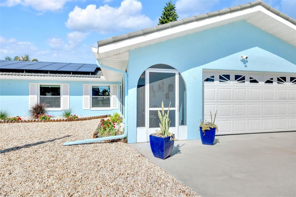 Exterior, Solar Panels