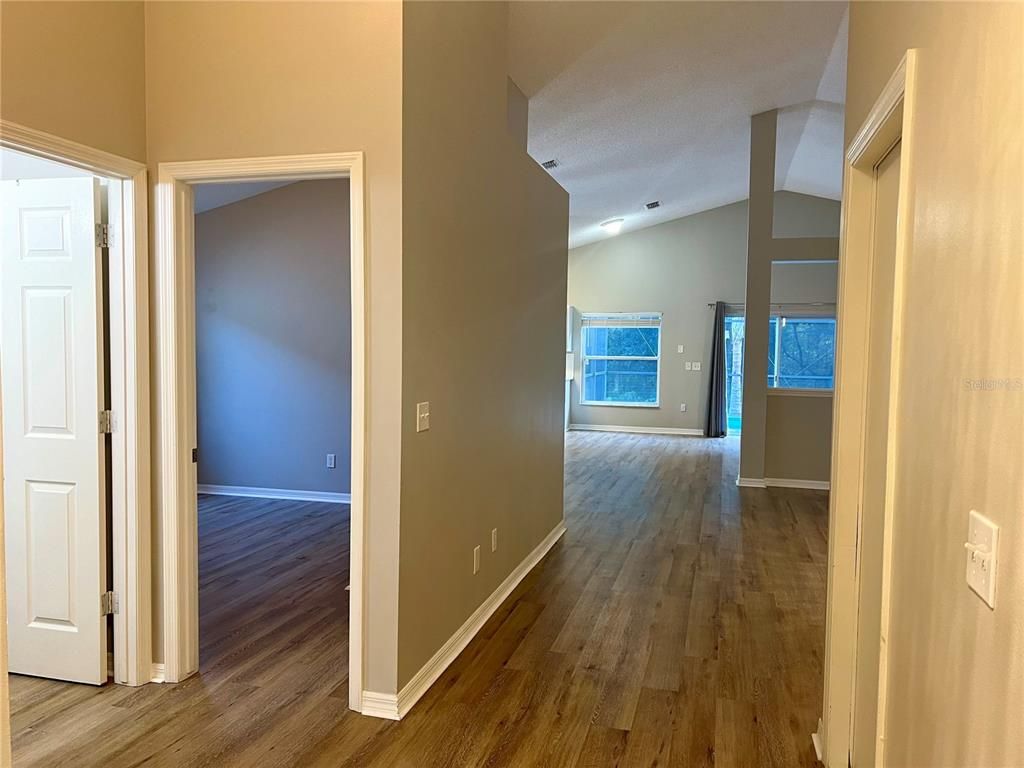 Empty room, Interior, Wood Texture Flooring