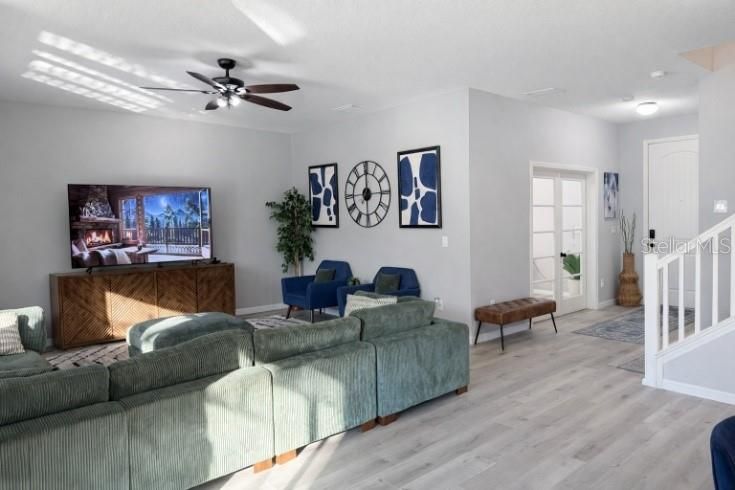Interior, Living room, Wood Texture Flooring