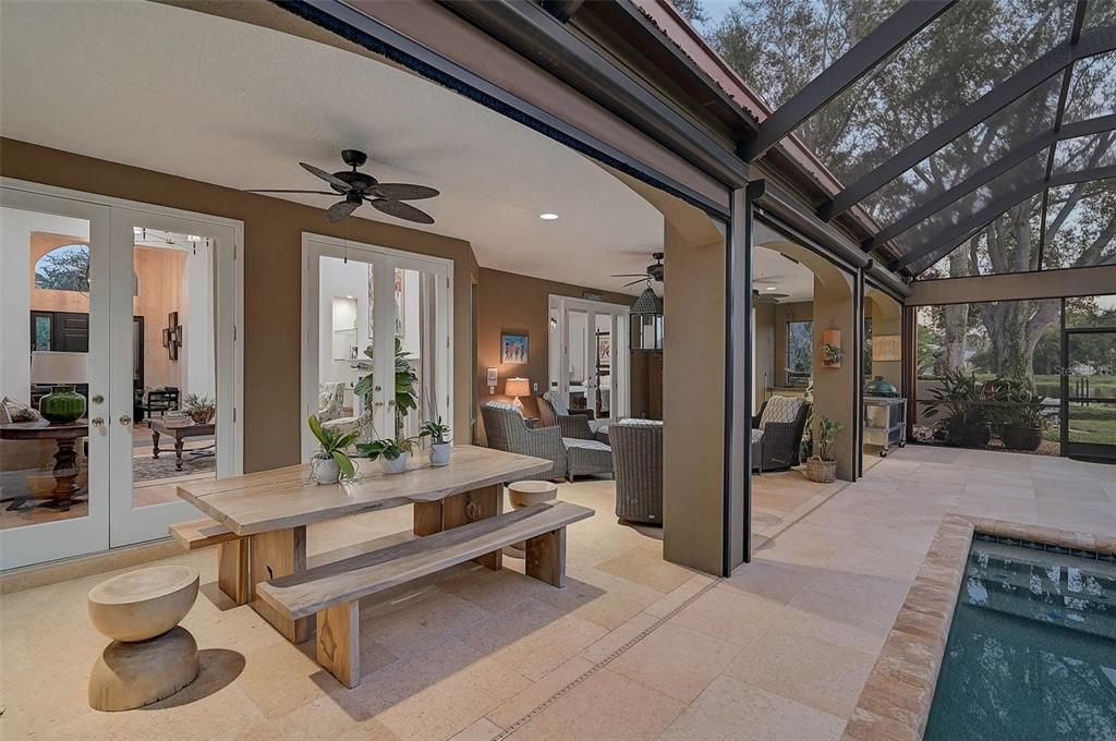 Glass Ceilings, Interior, Recessed Lighting, Sun Room