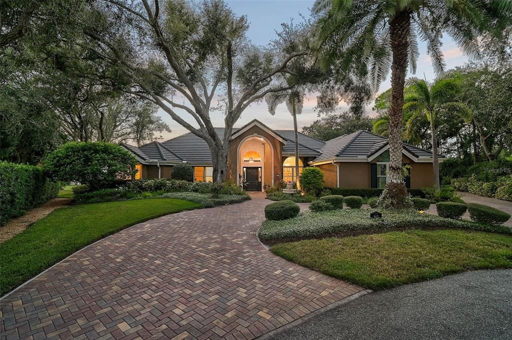 Backyard, Exterior, Facade, Mediterranean