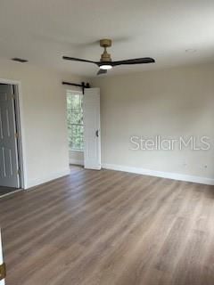 Empty room, Interior, Wood Texture Flooring