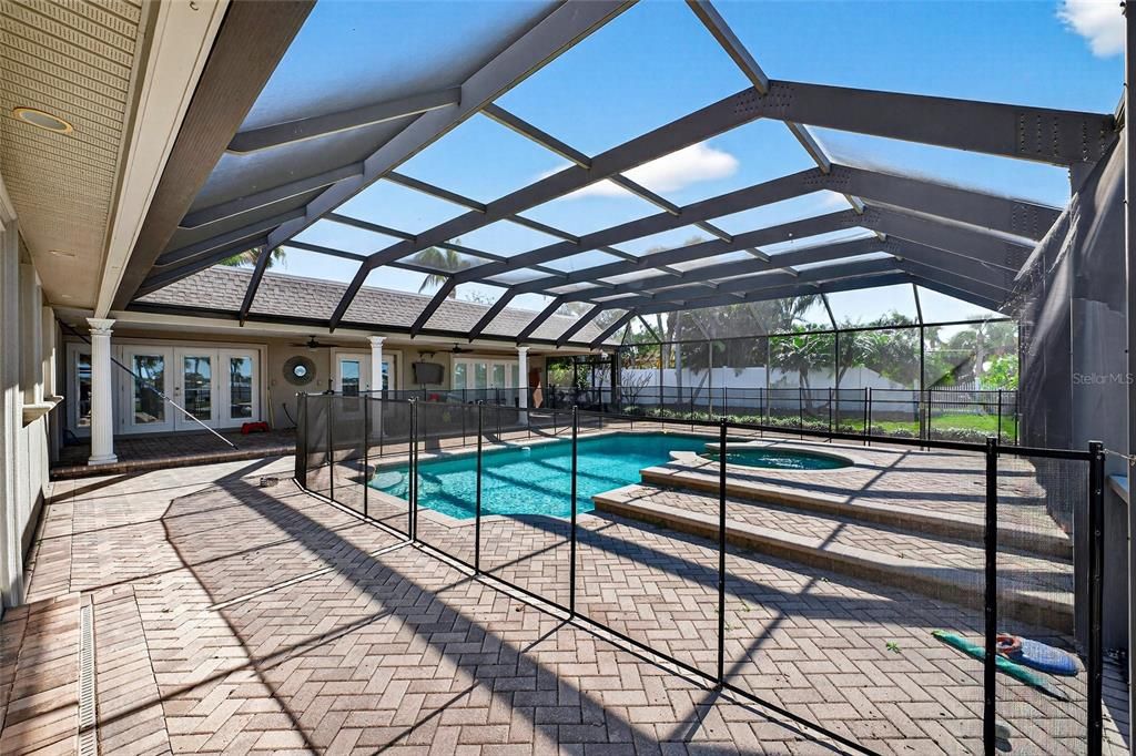 Glass Ceilings, Interior, Pool, Sun Room