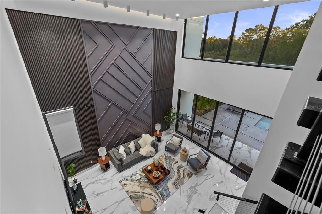 Dining room, Fireplace, Interior, Marble