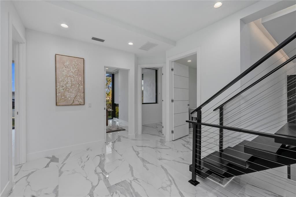 Interior, Marble, Recessed Lighting