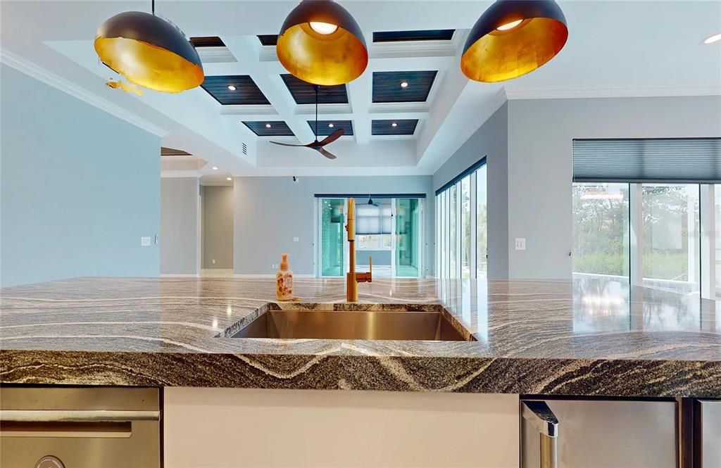 Interior, Kitchen, Recessed Lighting