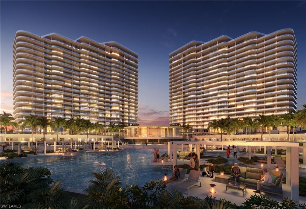 Exterior, Facade, Pool, Condo Building