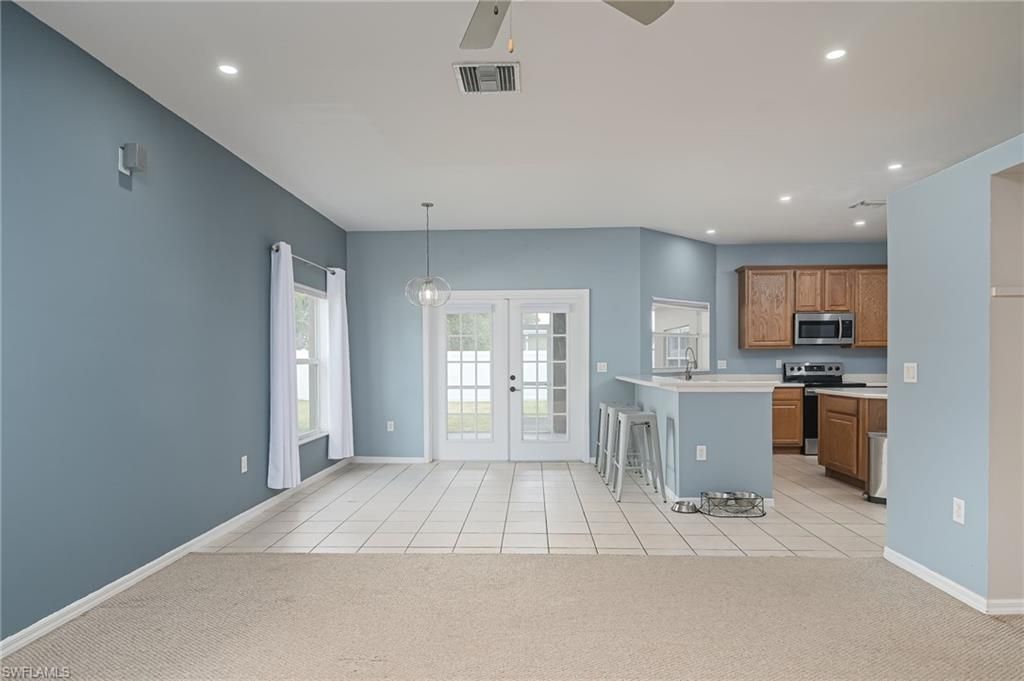 Interior, Kitchen, Pendant Lights, Recessed Lighting