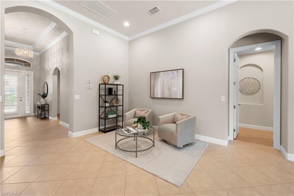 Chandelier, Interior, Recessed Lighting