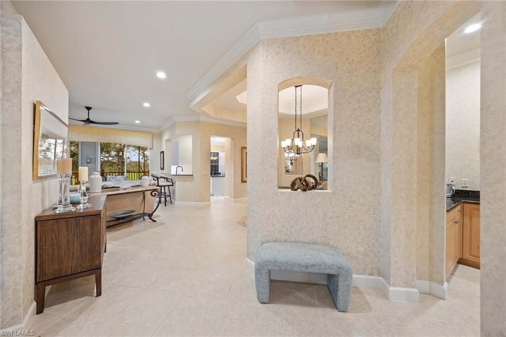 Chandelier, Interior, Recessed Lighting