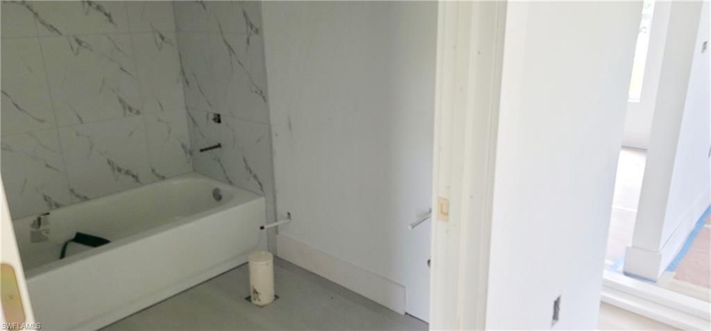 Bathroom, Interior, Marble Walls