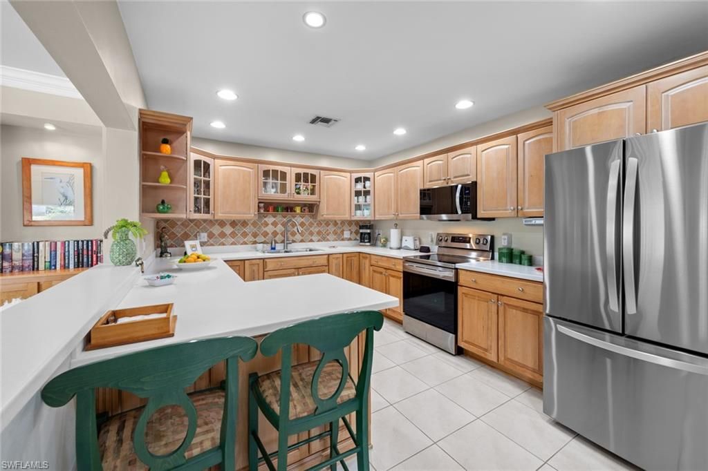 Interior, Kitchen, Recessed Lighting, Stainless Steel Appliances
