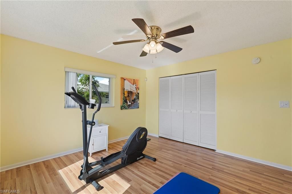 Fitness Equipment, Interior, Wood Texture Flooring