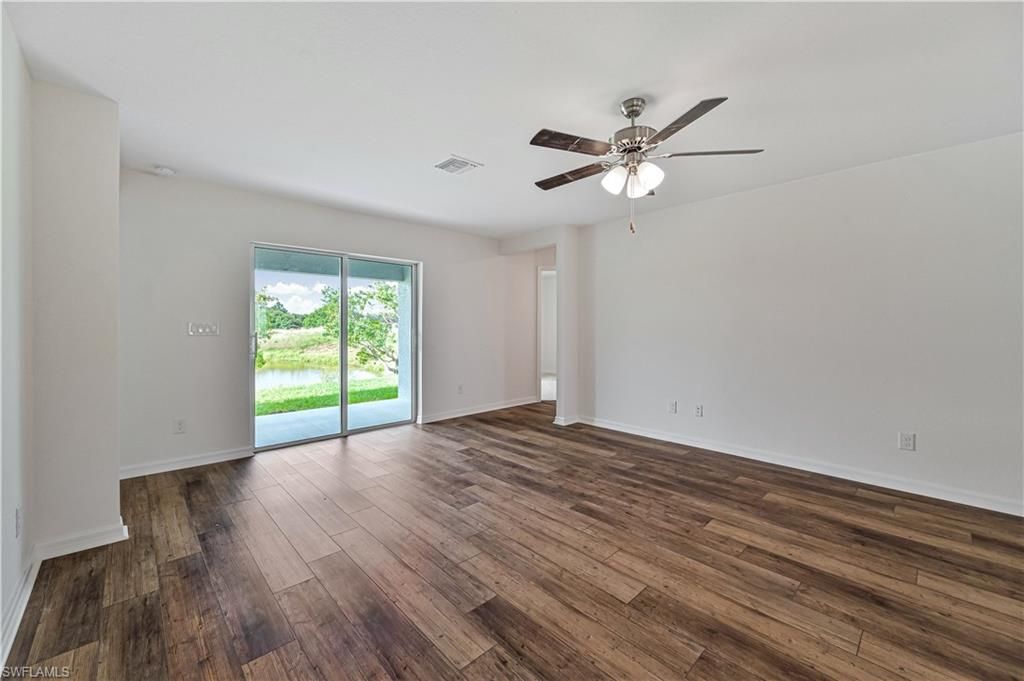 Empty room, Interior, Wood Texture Flooring