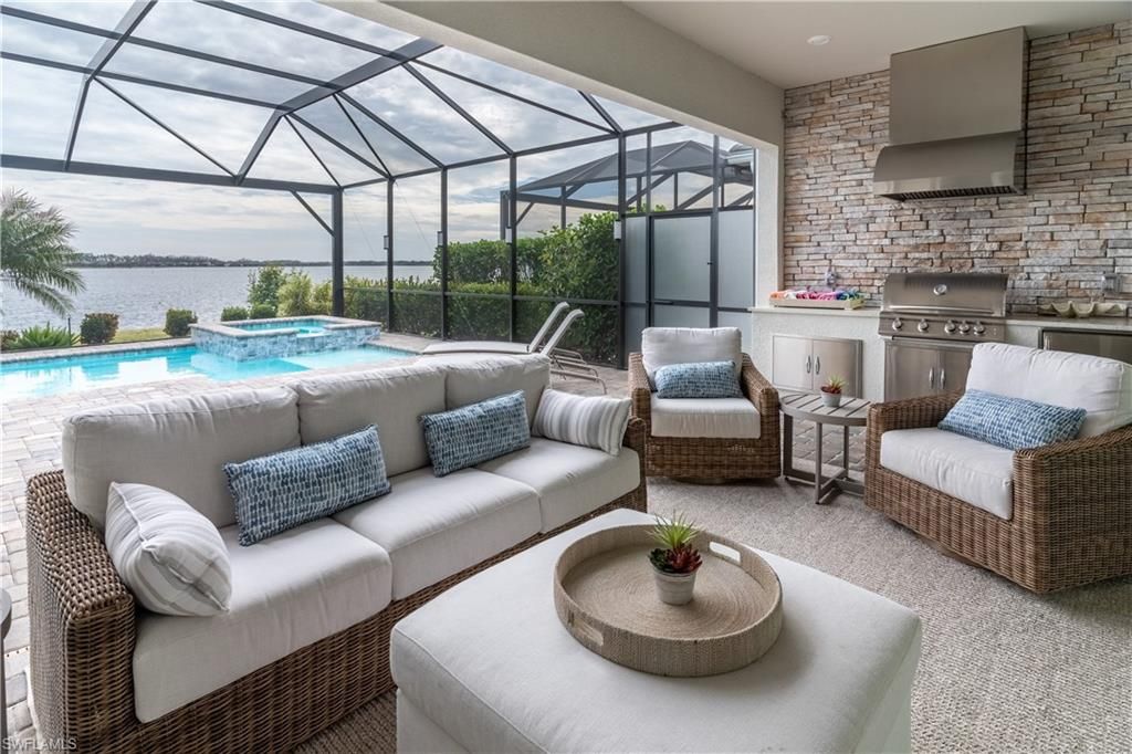 Glass Ceilings, Interior, Living room, Pool, Stone Walls, Sun Room, Water