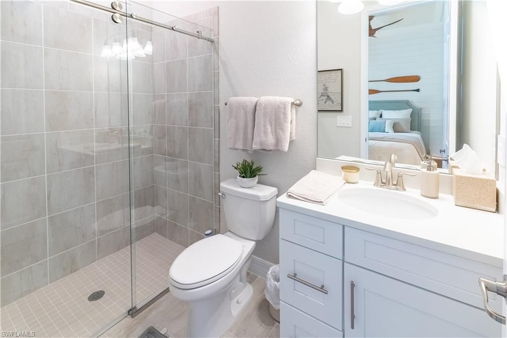 Bathroom, Bedroom, Glass Shower, Interior