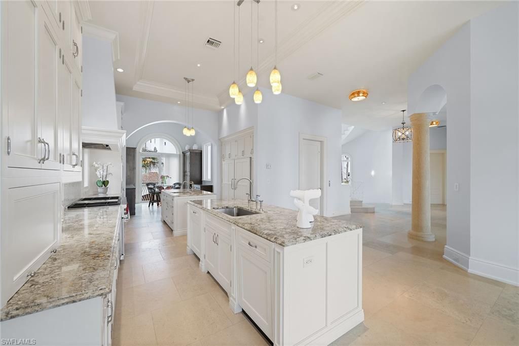 Chandelier, Interior, Kitchen, Pendant Lights, Recessed Lighting