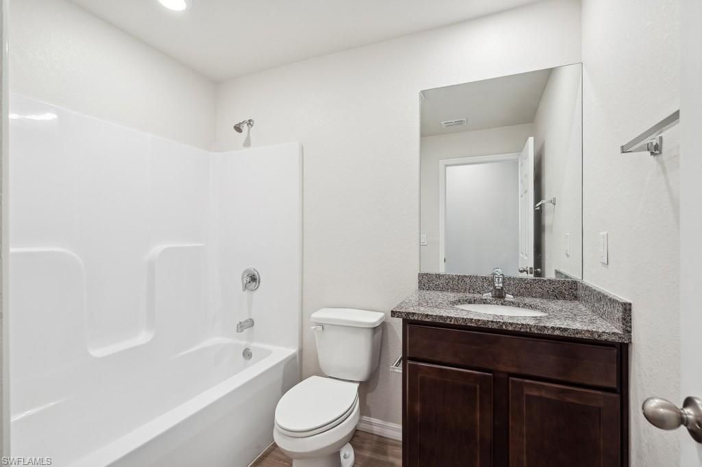 Bathroom, Interior, Recessed Lighting, Wood Texture Flooring
