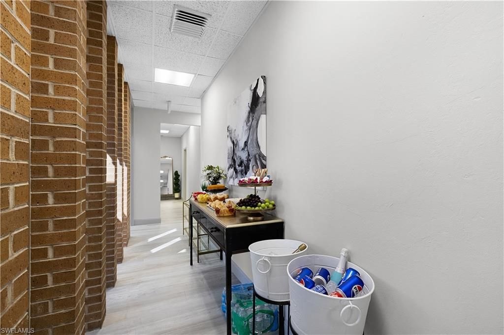 Interior, Recessed Lighting, Stone Walls