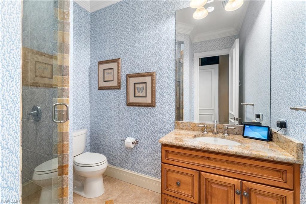 Bathroom, Glass Shower, Interior