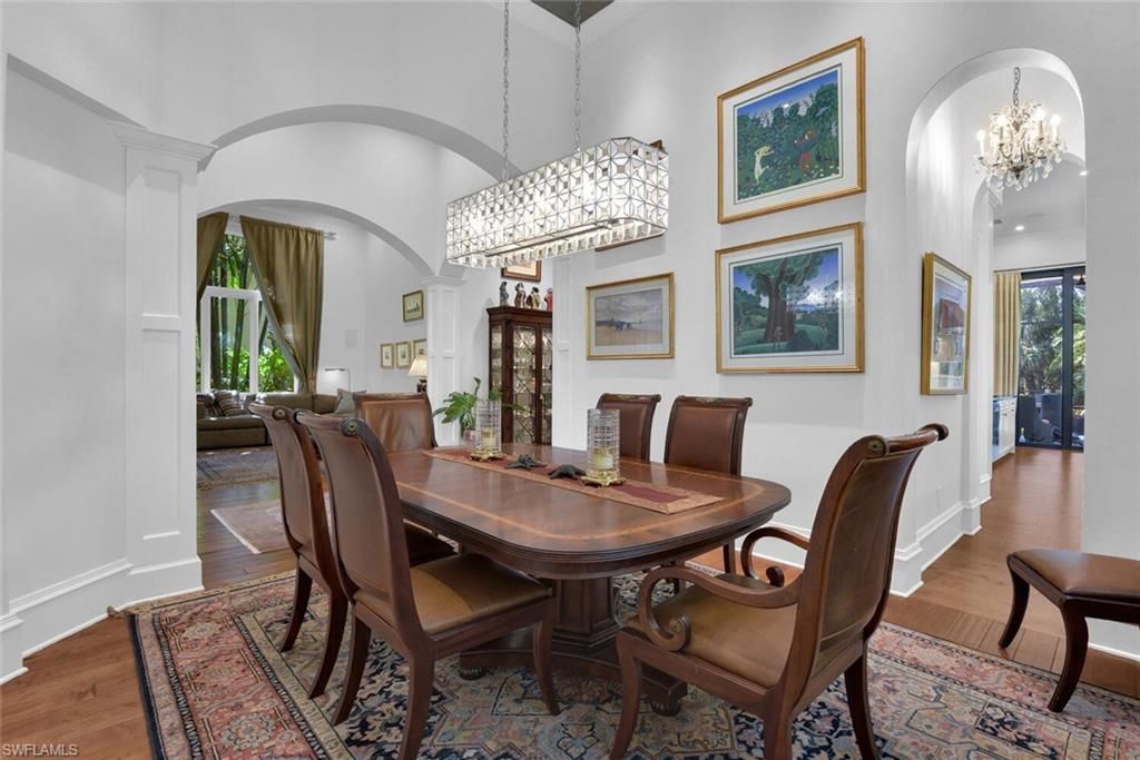 Chandelier, Dining room, Interior, Living room, Wood Texture Flooring
