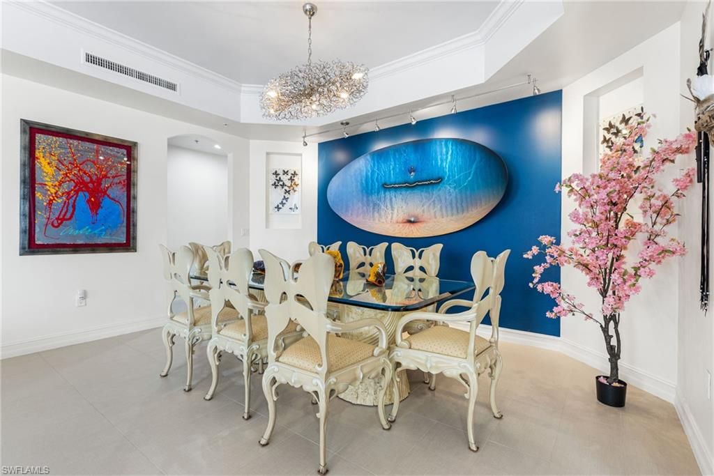 Chandelier, Dining room, Interior, Recessed Lighting