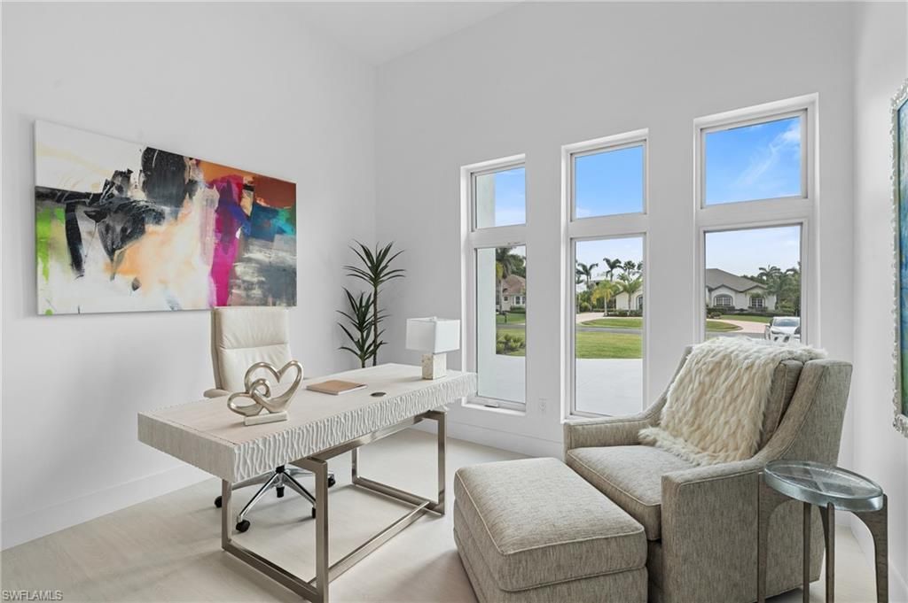 Home Office, Interior, Wood Texture Flooring