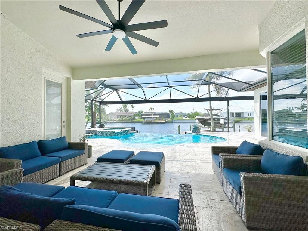 Glass Ceilings, Interior, Living room, Pool, Sun Room, Water